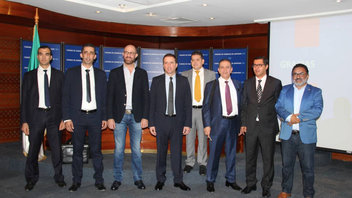 Delegación de empresas de Argelia participaron en Seminario y Rueda de Negocios en Chile, noviembre 2016