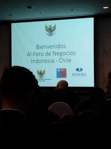 Chilehalal invitado al Foro de negocios Indonesia-Chile en Santiago.
